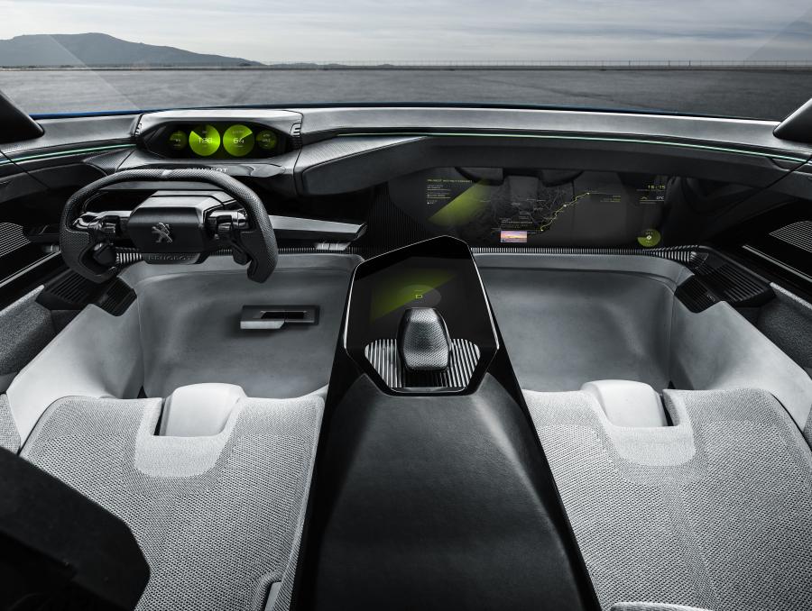 Торпедо Peugeot Instinct Concept 2017 года  (фото 57 из 98)